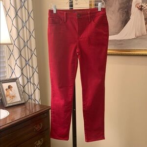 Like New Chico’s So Slimming Girlfriend Slim Ankle Jeans sz 00